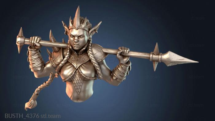 Бюсты монстры и герои Бюст королевы гоблинов