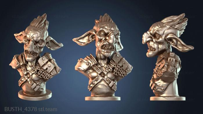 Бюсты монстры и герои Бюст гоблина-воина