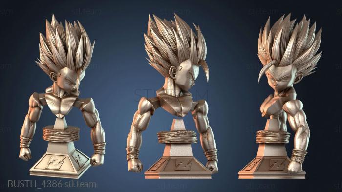 Бюсты монстры и герои Бюст Гохана