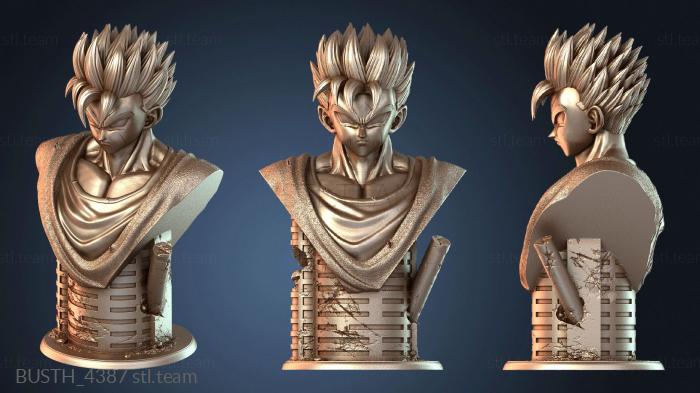 Бюсты монстры и герои ГОХАН Лукас Перес БЮСТ