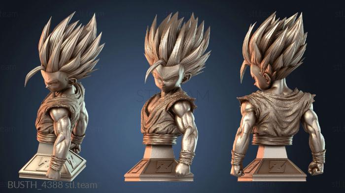 Бюсты монстры и герои ГОХАН Dragon Ball Лукас Перес