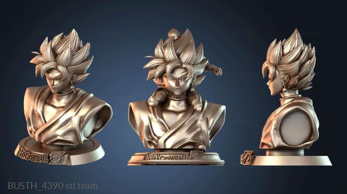 Бюсты монстры и герои Гоку Черный Бюст Один