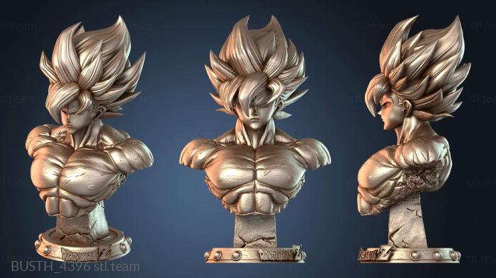 Бюсты монстры и герои Бюст Гоку Намек