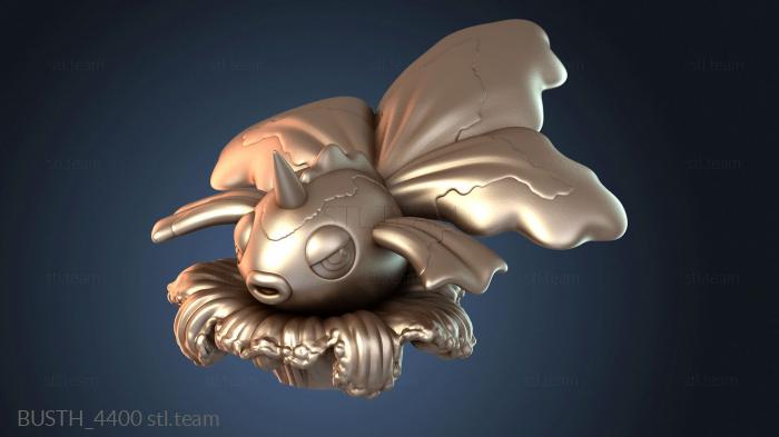 Бюсты монстры и герои Покемоны Голден и Сикинг