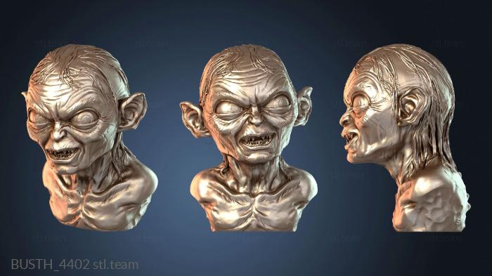 Бюсты монстры и герои Бюст Голума из «Властелина колец»