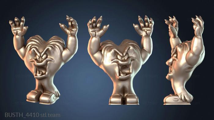 Бюсты монстры и герои Госсамер из Looney Tunes