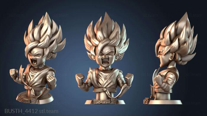 Бюсты монстры и герои Готен Бюст