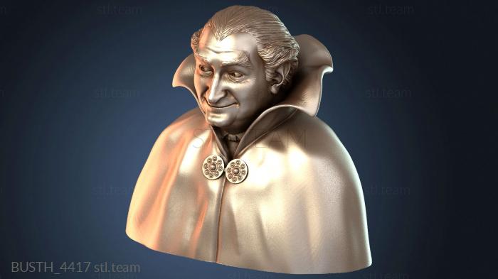 Бюсты монстры и герои Дедушка из мюнстеров