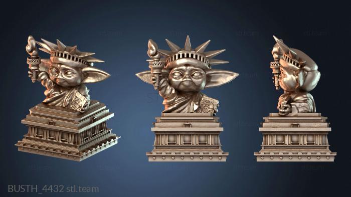 Бюсты монстры и герои Грогу Либерти