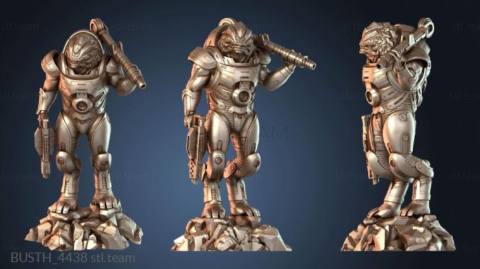 Бюсты монстры и герои Грунт БУСТА