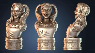 3D модель Харли Бюст (STL)