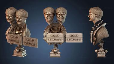 3D модель Классический бюст Гарри (STL)