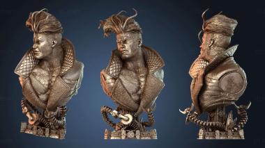 3D модель Портрет бюста Хавока один (STL)