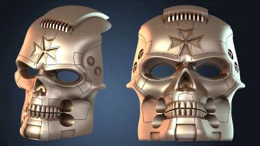 3D модель Разрезанный шлем (STL)