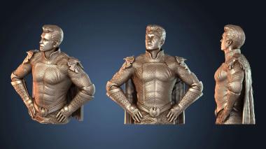 3D модель Подробный бюст Хоумлендера (STL)