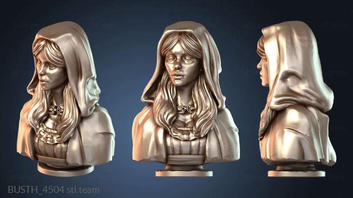 Бюсты монстры и герои Девушка в капюшоне