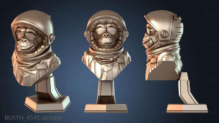 Бюсты монстры и герои Галактический межгалактический обезьяний экипаж