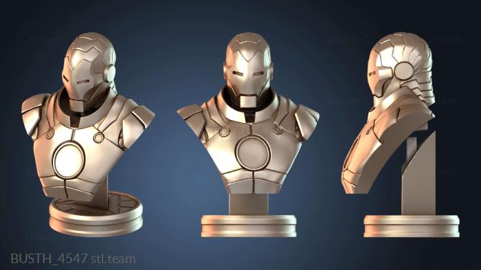 Бюсты монстры и герои Легендарный бюст Железного человека