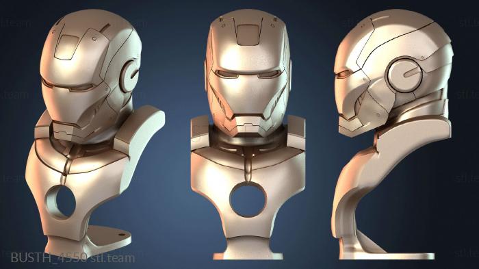 Бюсты монстры и герои Стилизованный бюст ЖЕЛЕЗНОГО ЧЕЛОВЕКА