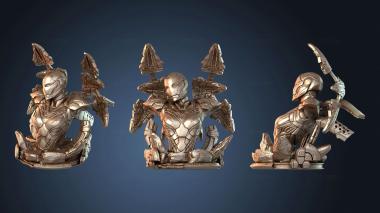 3D модель Перечницы Iron Rescue Bust (STL)