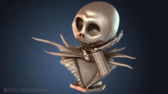 Бюсты монстры и герои Джек Скеллингтон с бюстом