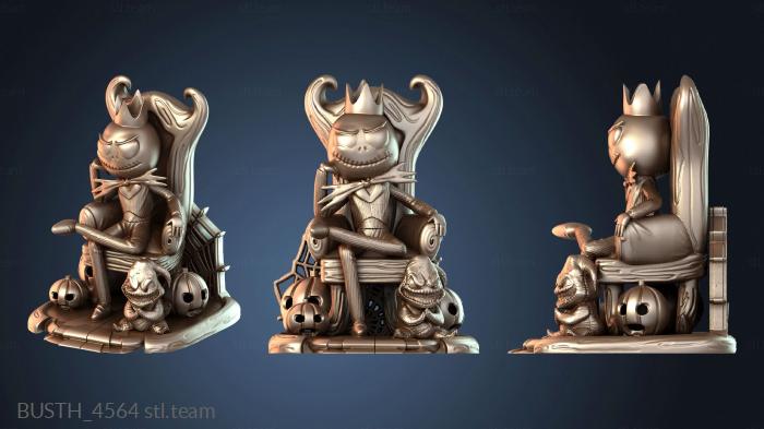 Бюсты монстры и герои Джек Скеллингтон с Уги Буги