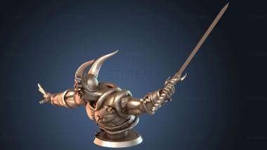 3D модель Джанемба Бюст Один (STL)