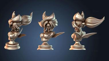 3D модель БЮСТ Жанны Ввер (STL)