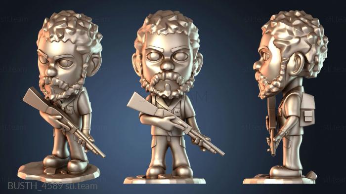 Бюсты монстры и герои Джоэл Чиби