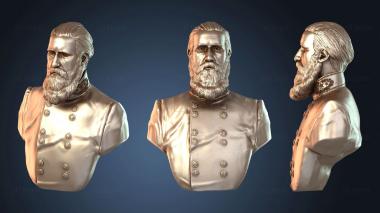3D модель Бюст Джона Белла Худа (STL)