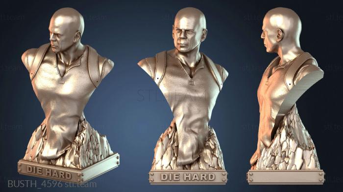 Бюсты монстры и герои Бюст Джона МакКлейна из фильма «Крепкий орешек»