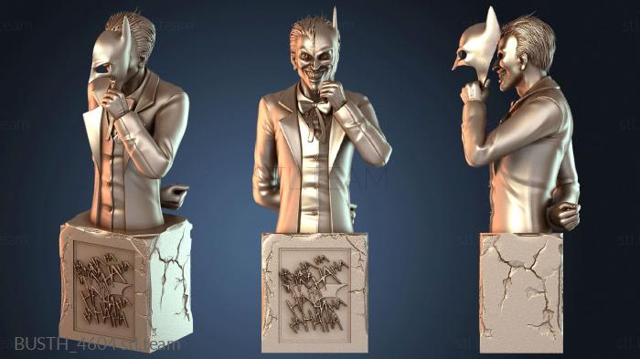 Бюсты монстры и герои Бюст Джокера в маске Бэтмена