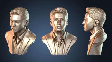 3D модель Бюст Чон Кука (STL)