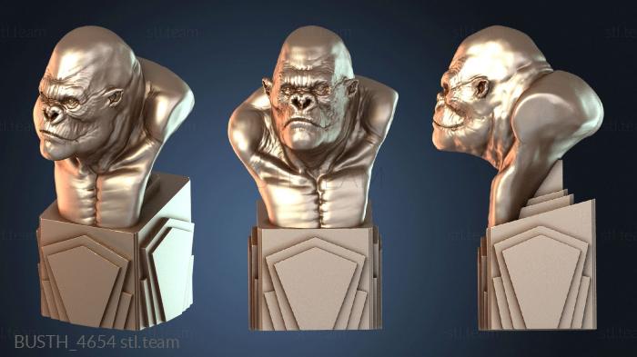 Бюсты монстры и герои Кингконг