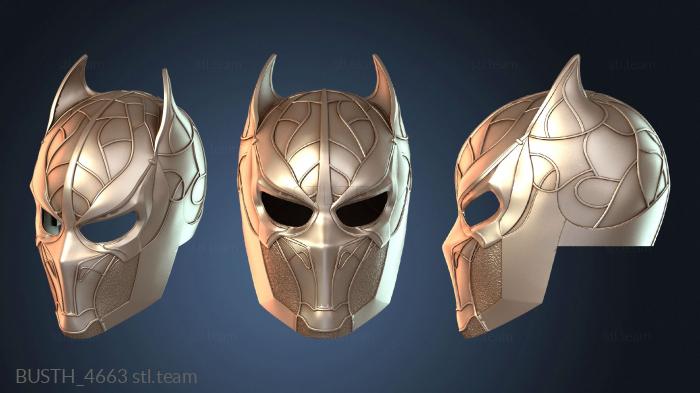 Бюсты монстры и герои Комбинация рыцарского шлема и маски Кейси Джонса