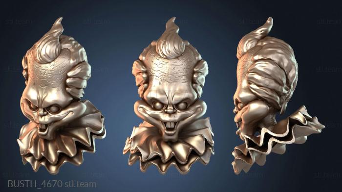 Бюсты монстры и герои Бюст из мультфильма Кракен Пеннивайз