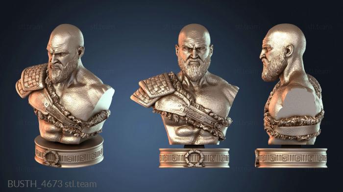 Бюсты монстры и герои Эпический бюст Кратоса
