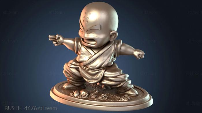 Бюсты монстры и герои Крилин