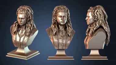 3D модель Викинг Лагерта БЮСТ (STL)