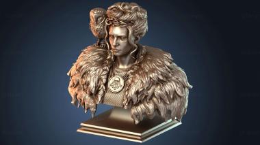 3D модель Лагерта Бюст Вер (STL)