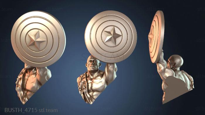 Бюсты монстры и герои Бюст Капитана Америки из Легиона