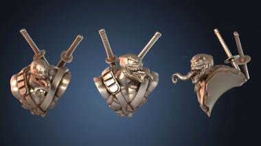 3D модель Бюст Капитана Америки из «Тактического Легиона» (STL)