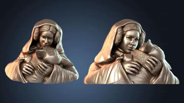 3D модель День матери Леи и Грогу (STL)