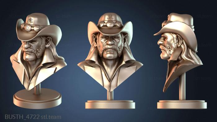 Бюсты монстры и герои Бюст Лемми Килмистера