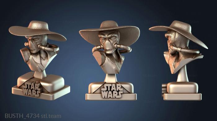 Бюсты монстры и герои Карабин пьедестал лилиад звёздные войны