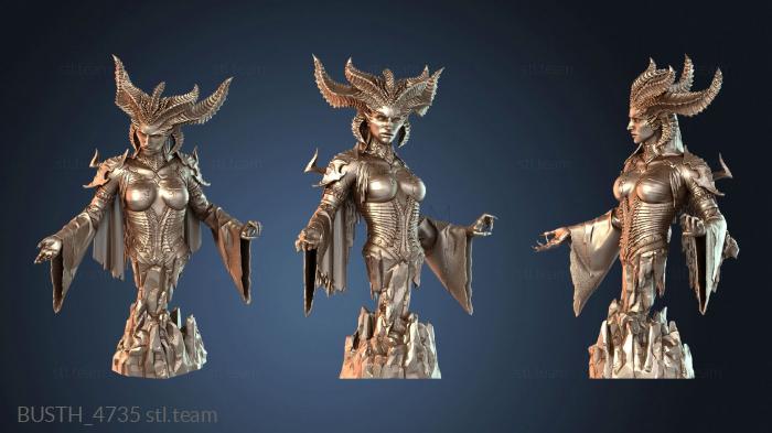 Бюсты монстры и герои Лилит БЮСТ