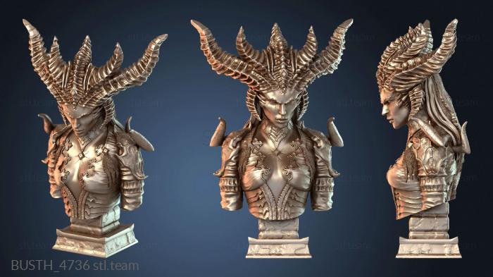 Бюсты монстры и герои Бюст Темной Лилит