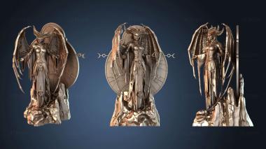 3D модель Зловещая Лилит БЮСТ (STL)