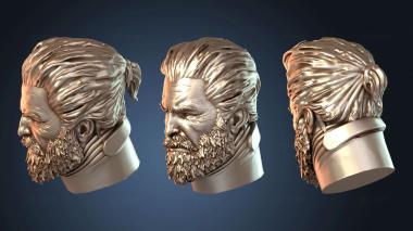 3D модель Лев Джонсон (STL)