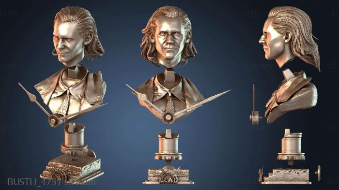 Бюсты монстры и герои Мифический бюст Локи